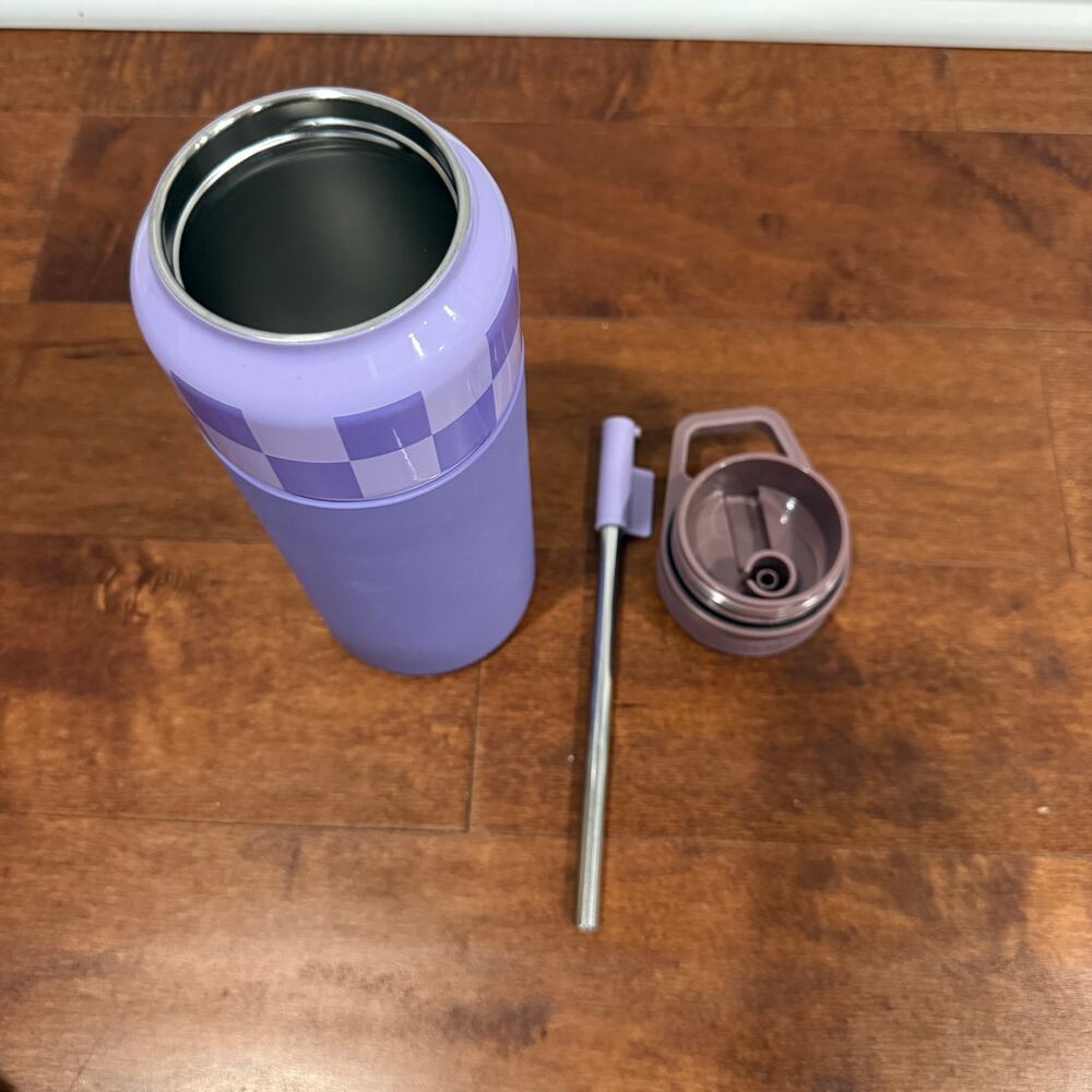 BruMate Rotera 35oz Water Bottle Lavender Checker - Picture 5 of 5